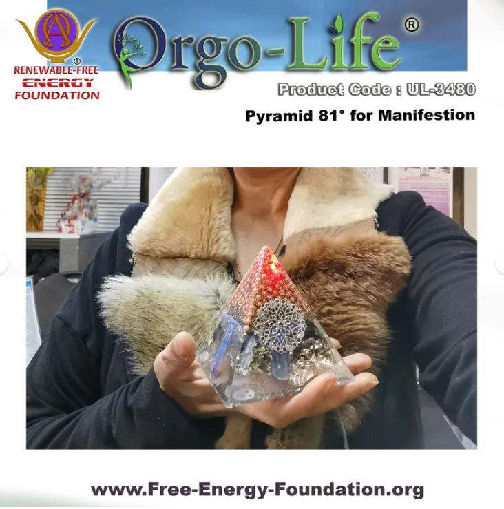 Pyramide produit orgo-life par newbeworld